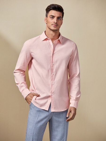 

men solid button through shirt e2u6#, White;black