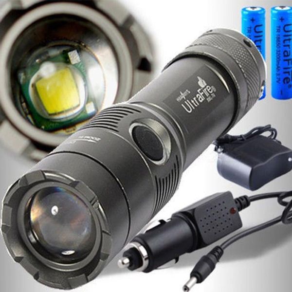 

xm-l t6 led 18650 lantern tactical zoom penlight flashlights with battery torch outdoor d# bike lights