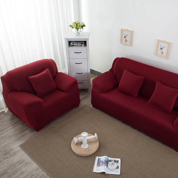 

one-seat high elasticity anti-mite chair covers sofa cover slipcover couch (black)