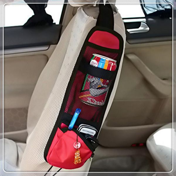 

car organizer storage bag auto seat side pocket net bottle for e34 f10 f20 e92 e38 e91 e53 e70 x5 m m3 e46 e39 e90