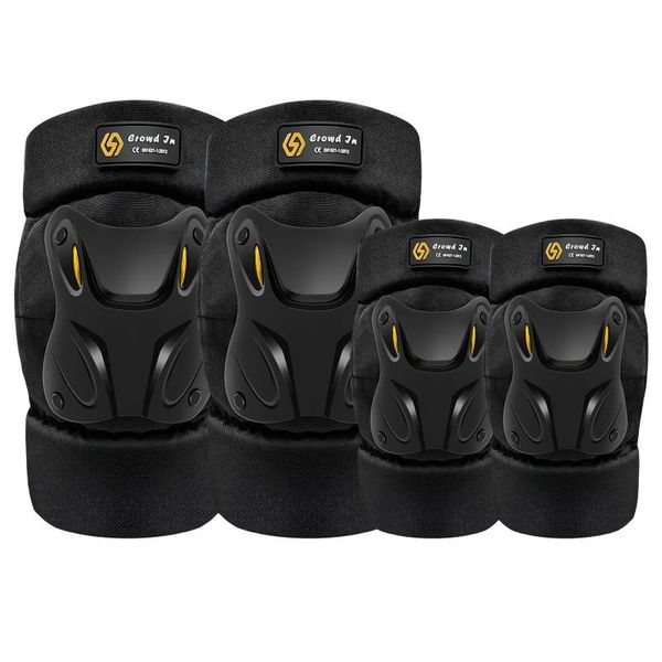 

motorbike motocross kneepad motorcycle knee elbow protective pads 4pcs off-road racing skating riding protection armor