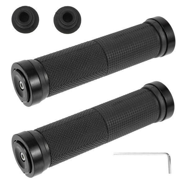 

bike handlebars &components 1 set non-slip abs mountain grips lock on handlebar cover sleeve
