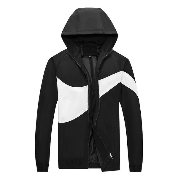 

men's jackets jacket spring and autumn casual loose hooded clothes fashion, Black;brown