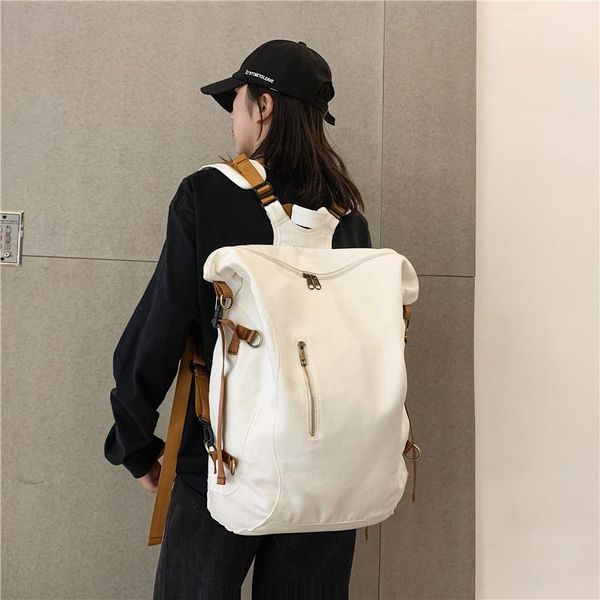 

backpack men and women 2021 casual fashion ladies travel bag for girls lapschool