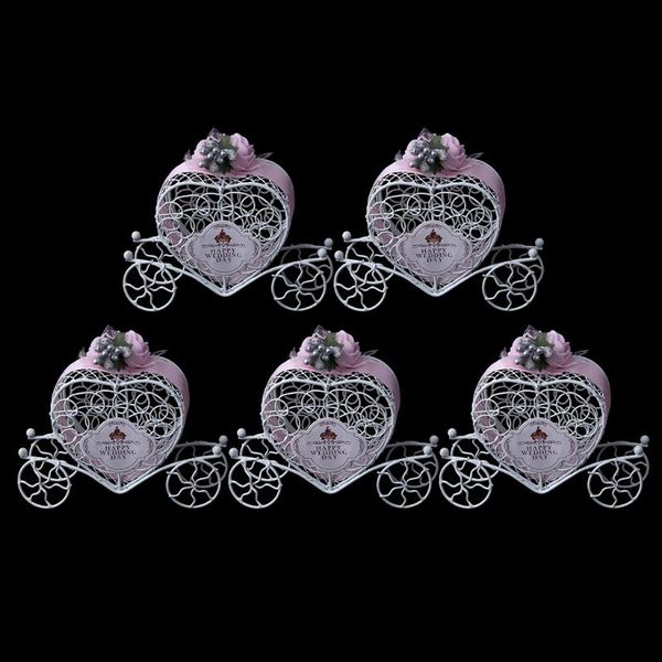 

gift wrap 5pcs carriage candy chocolate boxes birthday wedding party favour d08d