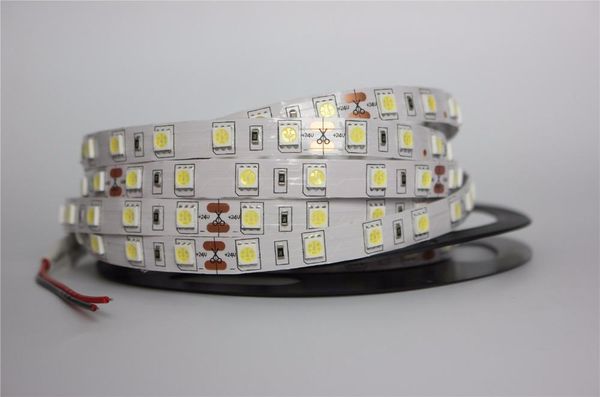 

strip no waterproof / 60 leds/m flexible light 5m/lot. strips led