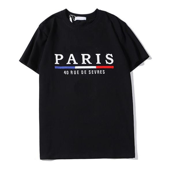 

fashion letter shirts for print t shirt mens womens clothing short sleeved tshirt men tees size s-xxl, White;black