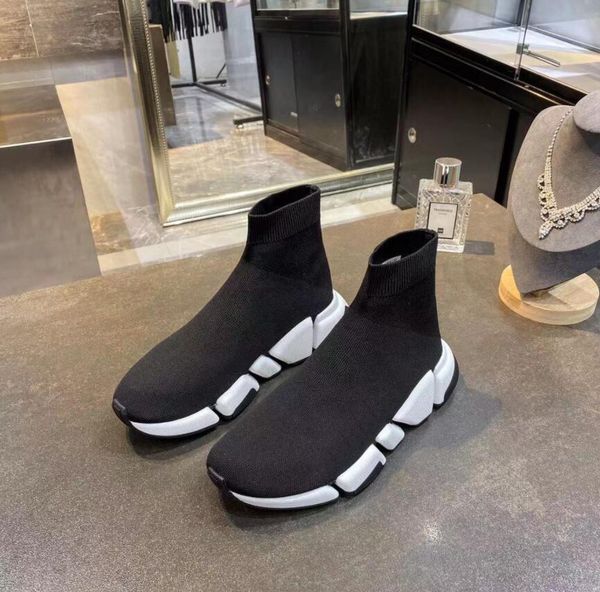 

men women designers sock shoes fashion womens pairs speed 2.0 sneakers triples black outdoor platform socks casual sneaker