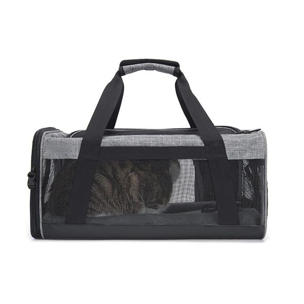 

cat carriers,crates & houses pet carrier oxford cloth travel with cushion soft-sided bag fixed strap for outdoor cats dogs