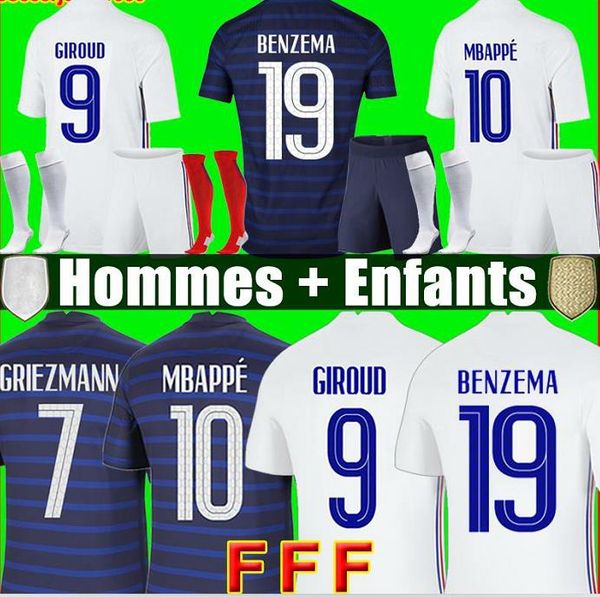 

maillot de foot maillots football shirt 20 21 soccer jersey equipe equipment benzema fekir pavard uniforms 2021 hommes enfants men + kids ki, Black;yellow