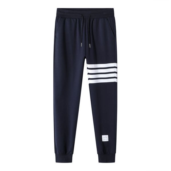 

Men's Women's designer trousers brand tracksuit pants high quality fashion four stripes 21ss tracksuits pant jogging casual wear street slacks, White