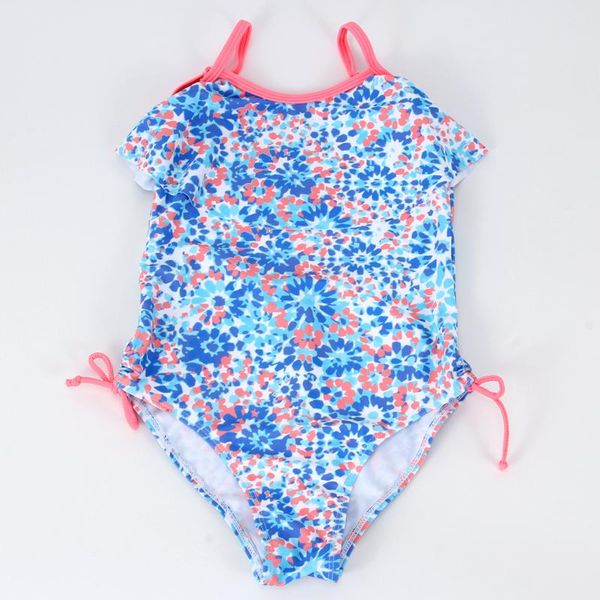 

one-piece suits baby children springs one pieces swimsuits for girls swimwear girl beachwear kid bathing suit triangle