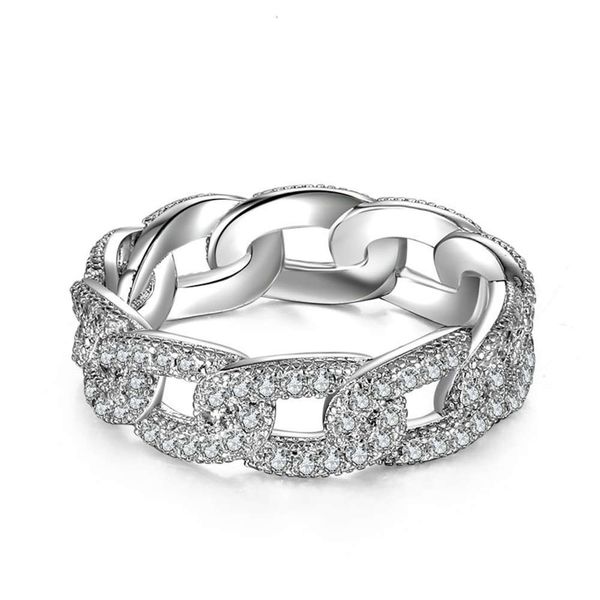 

a small number designers exaggerate the trend of simple narrow chain ring and index finger micro ring, Black