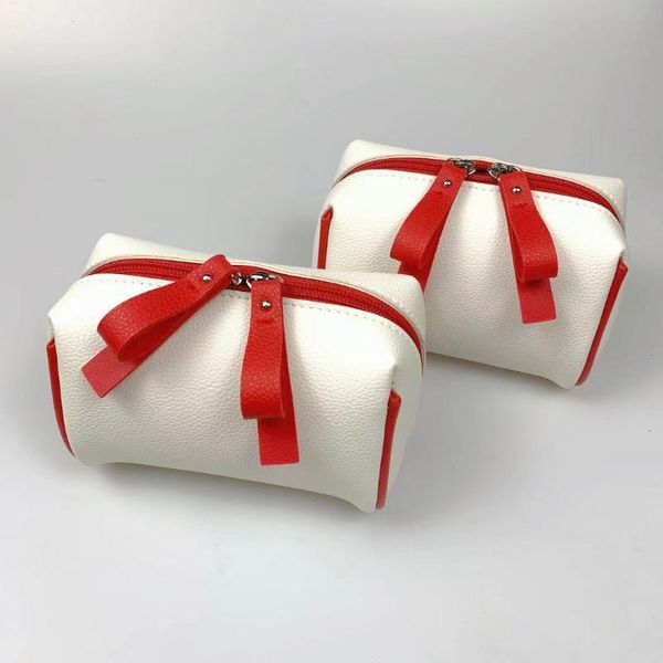 

cosmetic bags & cases bag portable toilet 2021 korean leather out mobile phone storage clutch makeup pouch
