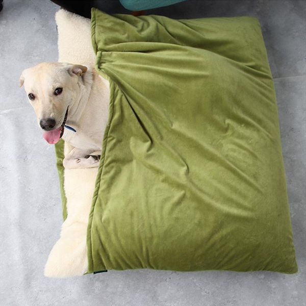 

kennels & pens dog kennel keeps warm in winter removable washable all seasons universal bite-resistant large teddy method sleeping bag mattr