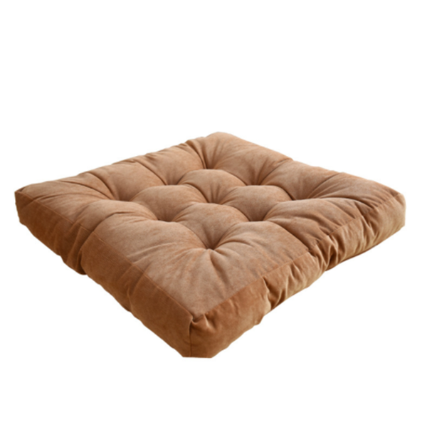 

corduroy thicken chair seat cushion tatami bench pad soft office car sitting mat japanese futon for sofa window balcony cushion/decorative p