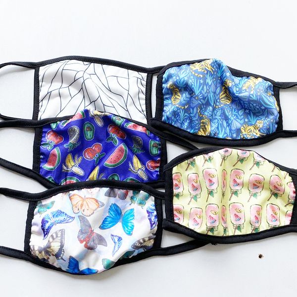 

printed summer mask personality popular cloth sunscreen washable yiwu