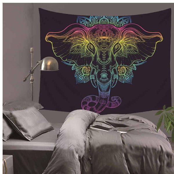 

tapestries home furnishing bohemian mandala tapestry wall hanging sandy beach picnic throw rug blanket camping tent travel sleeping pad