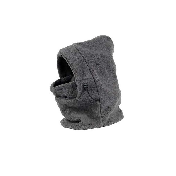

outdoor windproof hiking caps fleece fabric warm thermal fishing cycling hunting motorcycle neck warmer helmet hat hats, Black;white