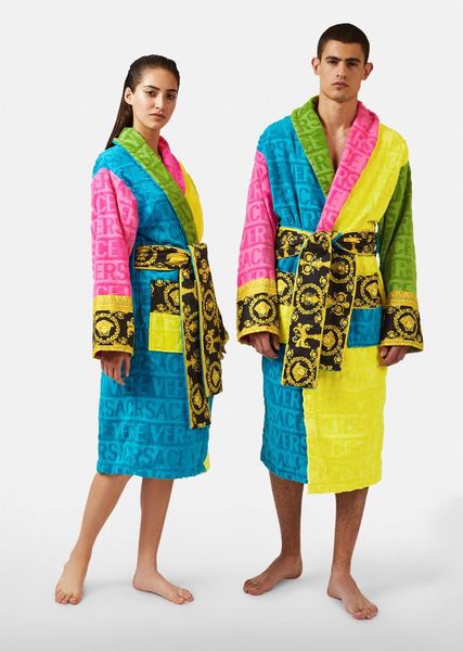

women men quality comfortable bathrobe four seasons bamboo long robe quick drying thick warm sleepwear bath towel