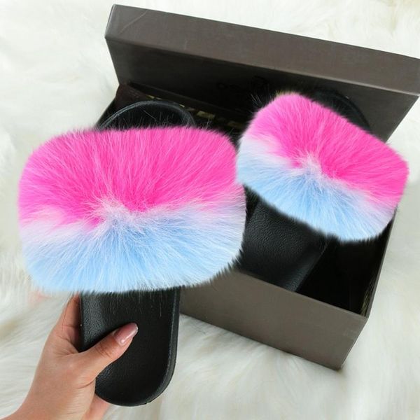 

women's mixed color summer slippers high-quality fashion flat-bottomed home outdoor lightweight sandals#, Black