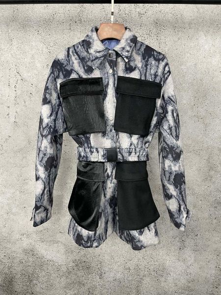 

ladies 2021 fashion long sleeve lapel belted wool coat 0120 women's jackets, Black;brown