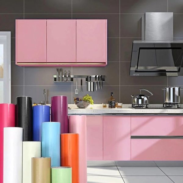 

wallpapers pvc waterproof self adhesive wallpaper pearlescent diy decorative film renovation wall sticker wardrobe kitchen cabinets
