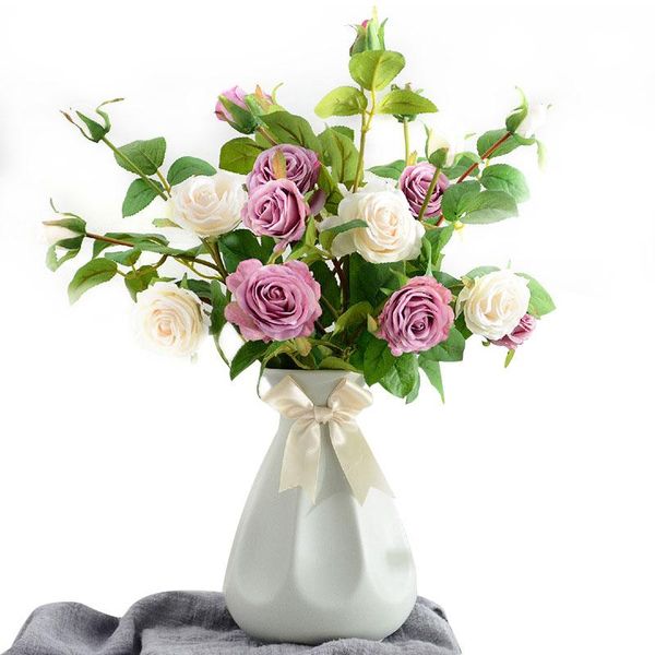 

vases modern contracted style ceramic flower vase tablehome decoration accessories floor household adorn