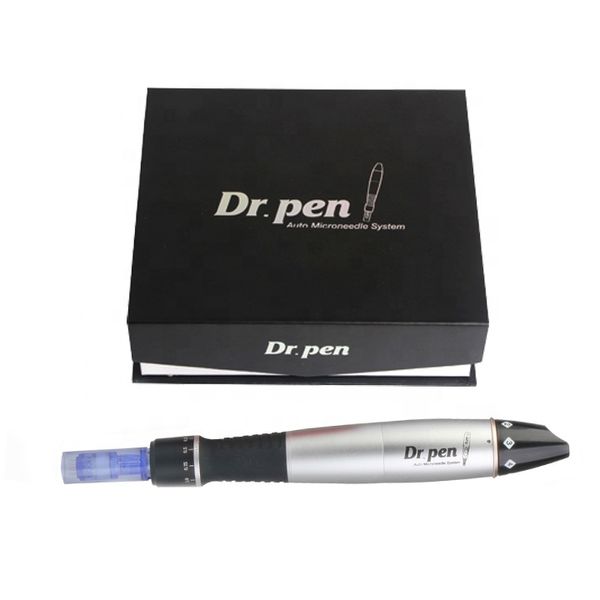 Dr. Derma Pen Auto Micro Needle System Aghi regolabili Lunghezze da 0,25 mm-3,0 mm Microneedle Electric Microneedle Bull Beauty Device
