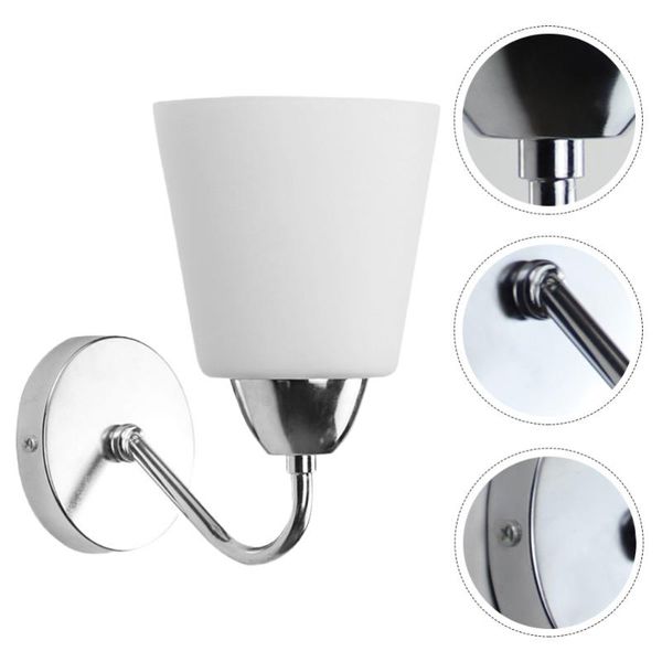 

wall lamp 1pc modern light bedside bedroom creative adornment (white)