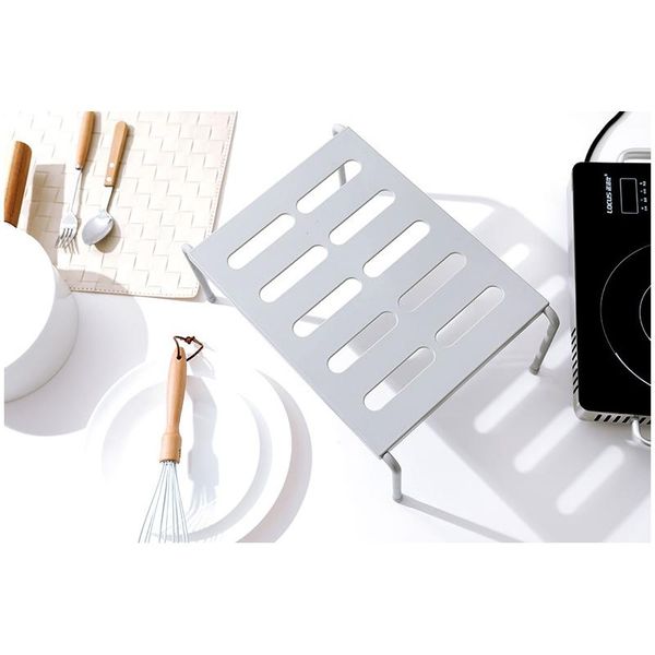 

hooks & rails kitchen expandable storage rack adjustable hollow plastic deskstand induction cooker microwave shelf holder