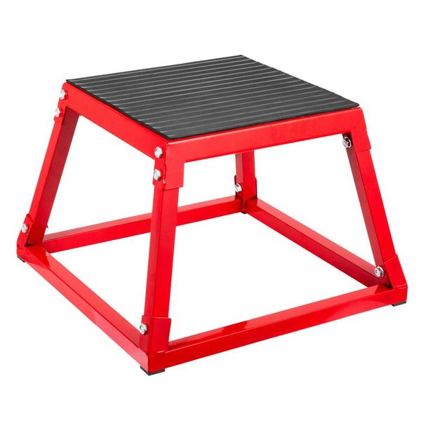 

12" sports plyo plyometric fitness strength training jump box accessories