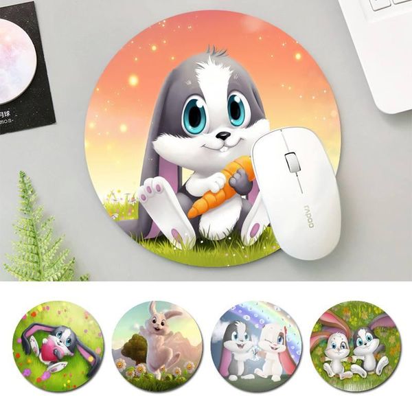 

mouse pads & wrist rests selling cute animal office pad round size rubber gaming player deskcomputer laptop