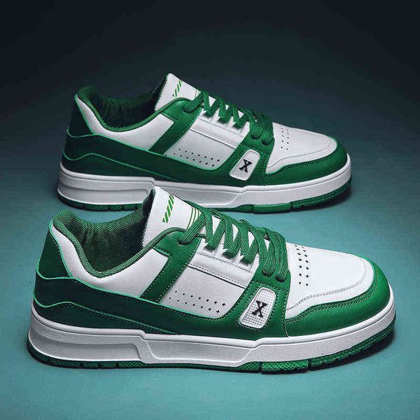 

youth green small white shoes, versatile college style skateboard breathable fashion, sports and leisure men's in, Black