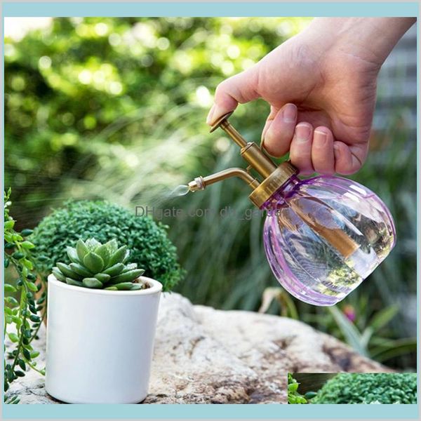 Forniture per attrezzature Patio Prato Giardino 1Pc Plastica Per la casa 350Ml Vaso Bottiglia d'acqua Piante grasse Strumenti per l'irrigazione di fiori 3 colori gentili