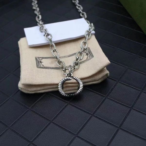 

pattern pendant necklace silver plated necklaces design fashion jewelry supply