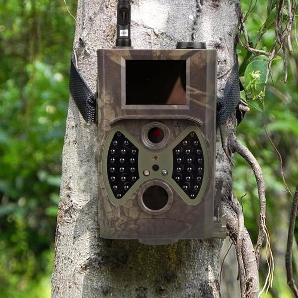 

hunting cameras hc-300m 16mp 940nm night vision camera mms trail sms gsm gprs 2g wild trap po