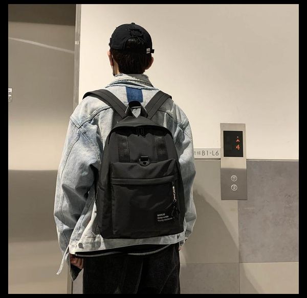 

backpack pb3344 2021 all-match male fashion trend high school student