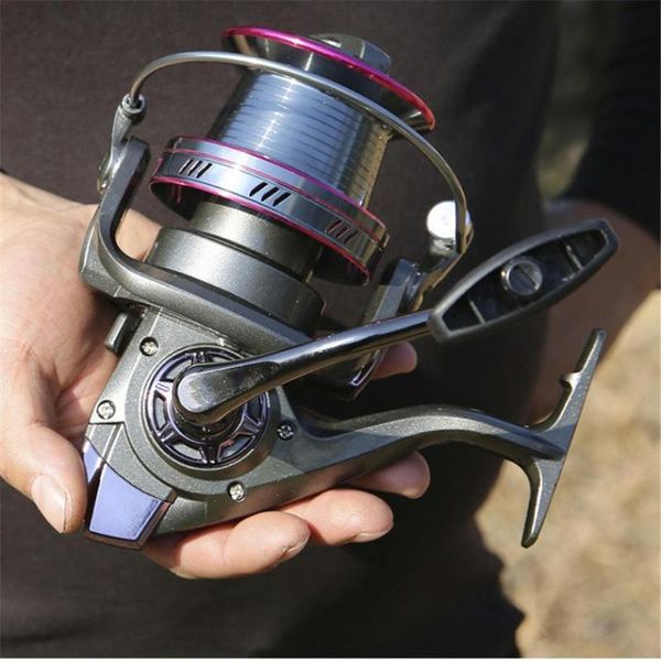 

baitcasting reels metal fishing reel yo9000/10000/12000 long-distance casting spinning for sea rod oblique mouth oversize bearing 13