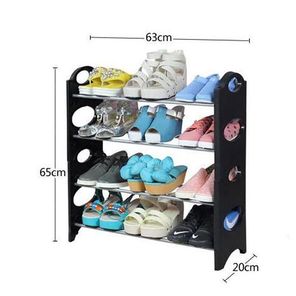 

clothing & wardrobe storage big deal 4 tier shoe rack organizer shelf stand wall bench closet holder
