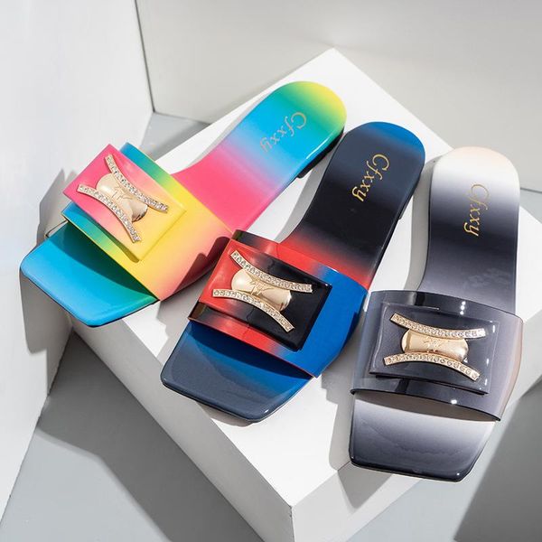 

slippers women's summer fashion home flat comfortable shoe for women zapatos de mujer, Black