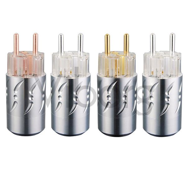 

smart power plugs 1pc viborg plug euro standard ac schuko iec receptacle connector for hifi audio cable diy