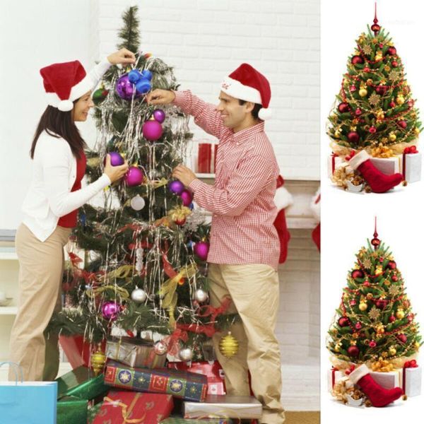 

christmas decorations muti-colors xmas tree ball bauble hanging home party ornament decor for tree1