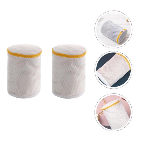 

laundry bags 2pcs shoes underwears washing mesh net with zipper