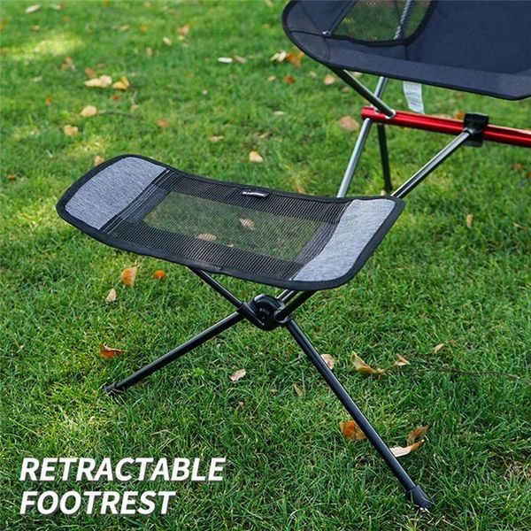 

portable stool collapsible footstool for camping beach chair folding fishing outdoor bbq foot recliner rest accessories