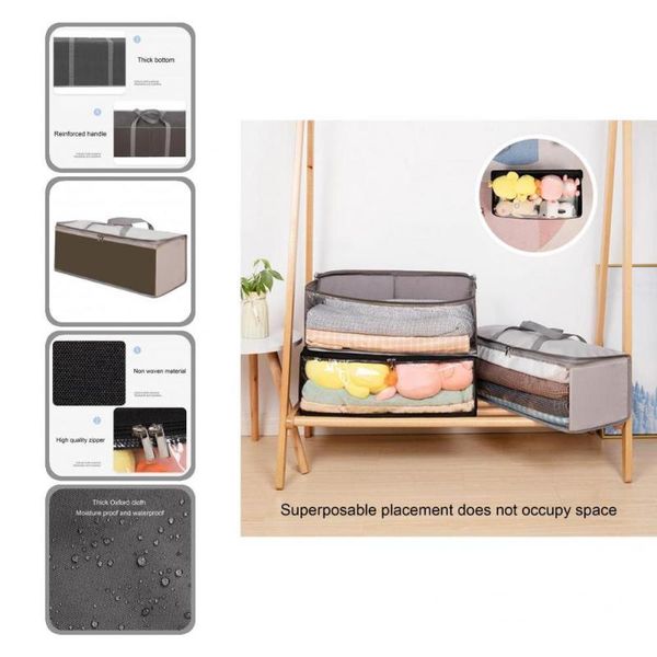 

storage bags premium bedding pillows quilt bag box 3 colors waterproof