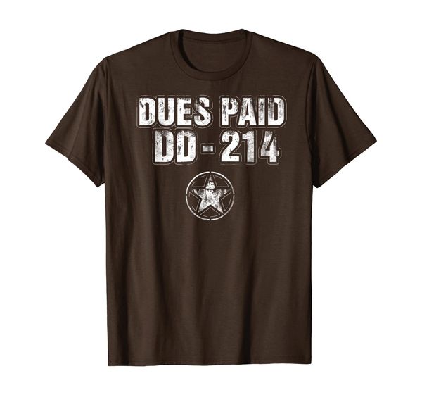 

military dd-214 shirt vintage dd-214 dues paid tee, White;black