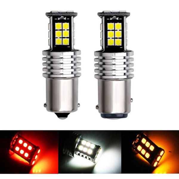 

car interior led canbus no error lights s25 1156 1157 p21w/5w for auto turn signal lamps brake bulbs t20 7443 3157 w21/5w diode emergency