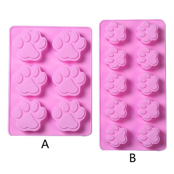 

craft tools cat print shape silicone mold wax melt mould sugar decoration suitable for microwave oven refrigerator drop