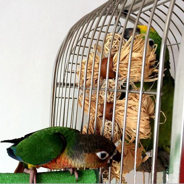 

other bird supplies chewing swing cages toy parrot cage bite toys grey macaws cockatoo